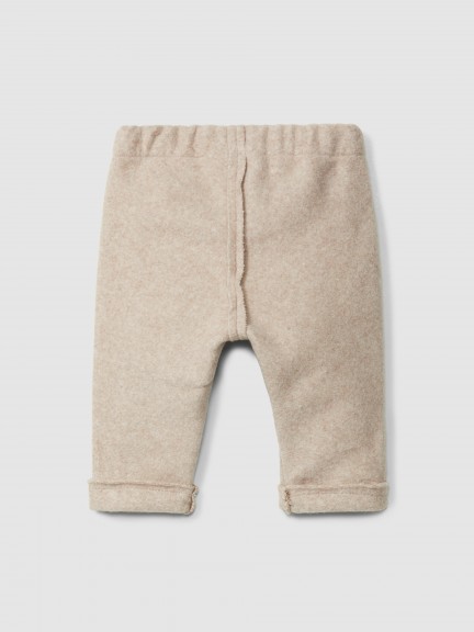 Organic cotton fleece pants Organic cotton fleece pants